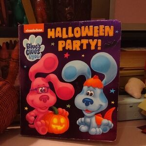 Nickelodeon Blue's Clues Halloween Party Book - Purple, Pink, Blue